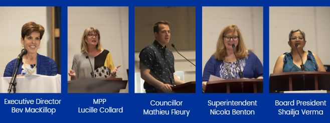 Collage of Speakers at 2022 Youville Centre Grad