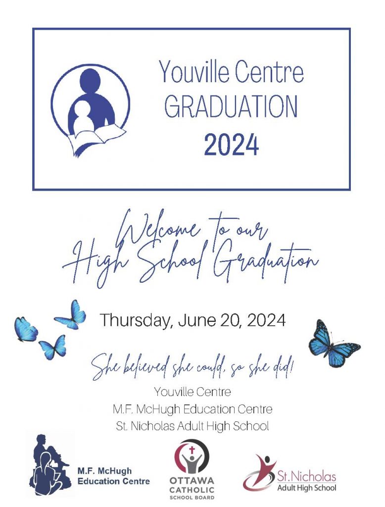 Front Cover of Grad 2024 Program