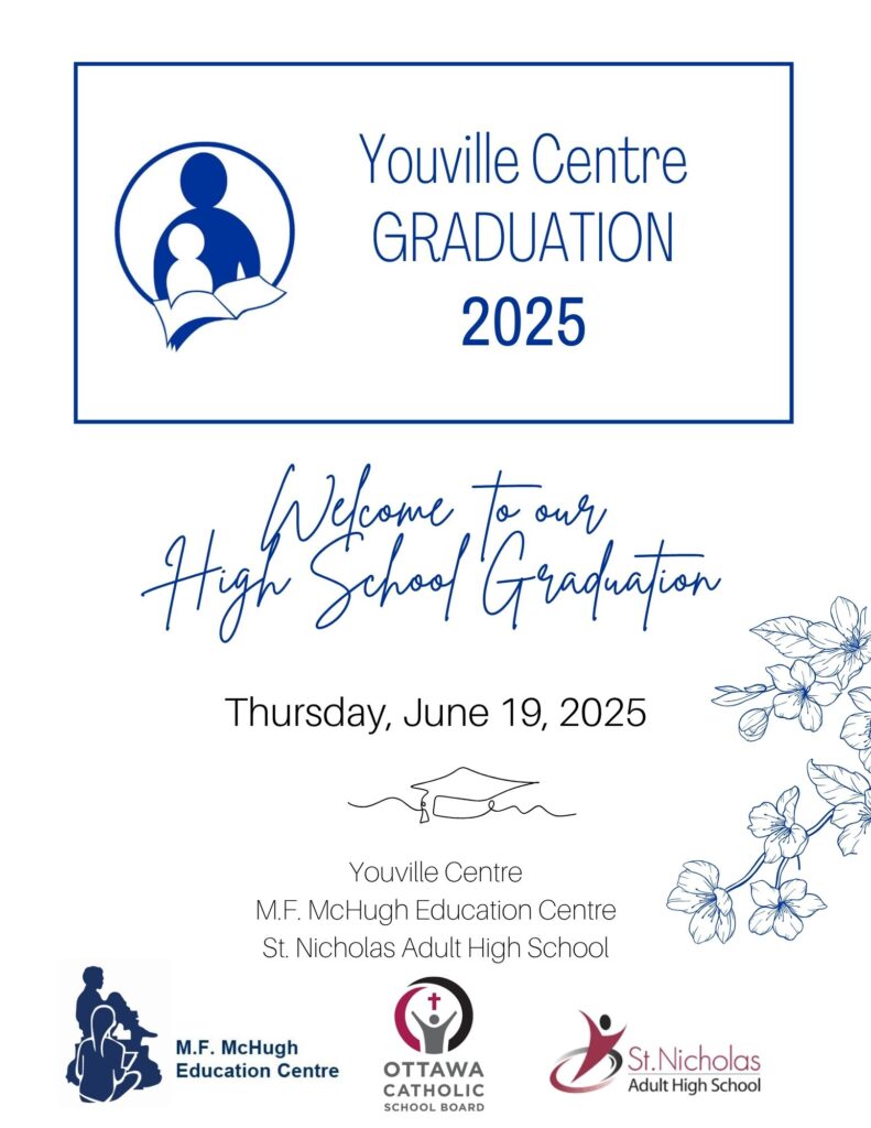 2025 Youville Graduation Program Front Cover